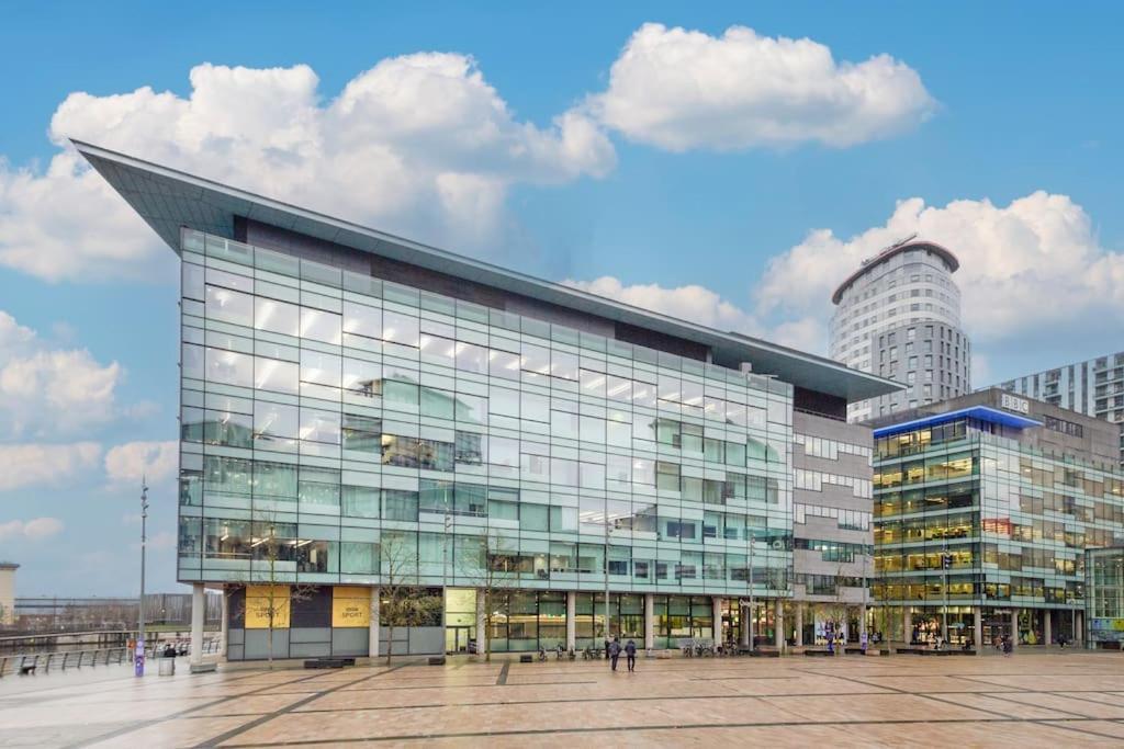 Stylish Mediacity 2Bed, Sleeps 6, Amazing Views Manchester Extérieur photo